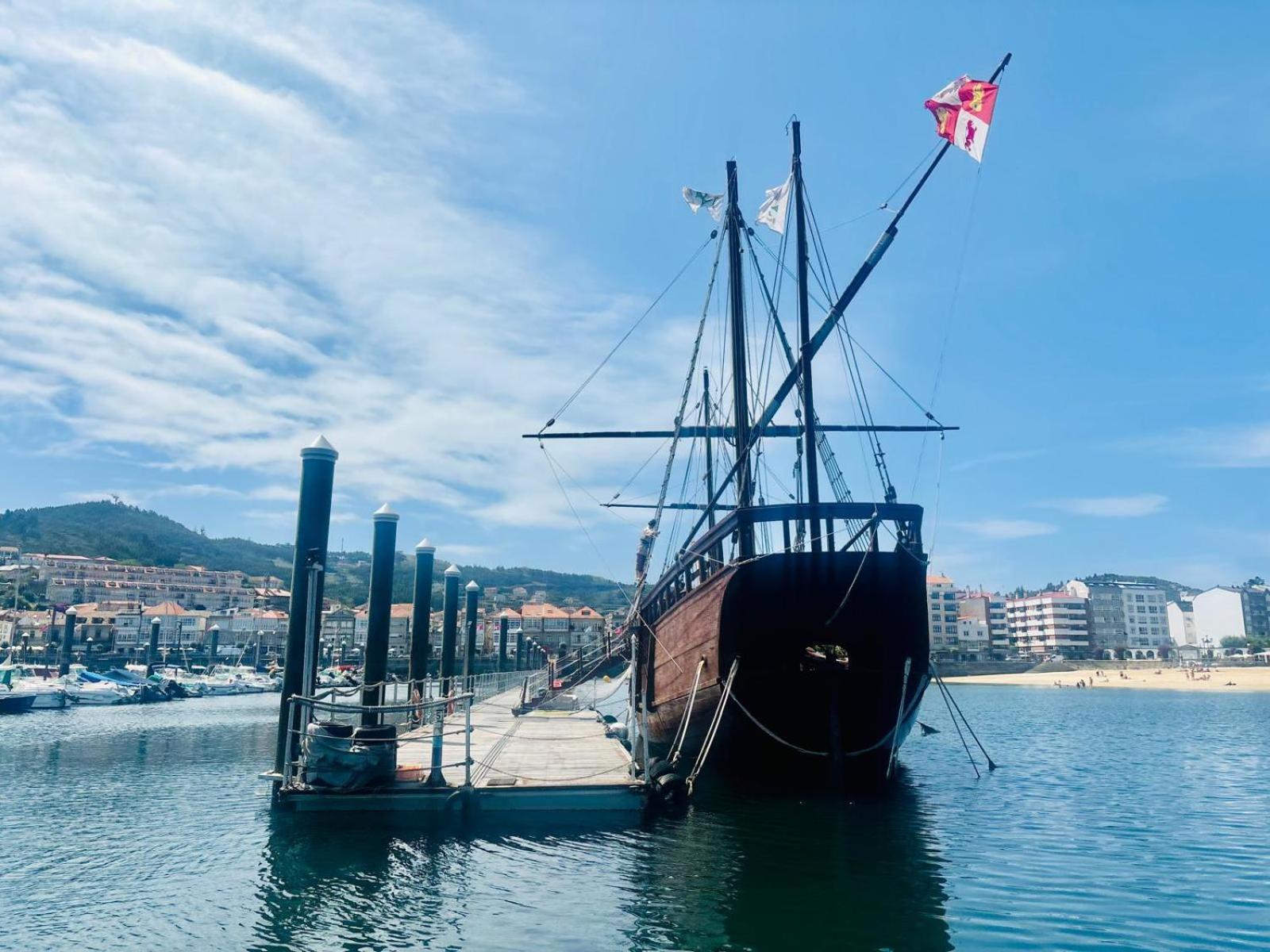 Holibai, Amodino, Agradable Y Hogareno Apto Con Parking, Baiona Dış mekan fotoğraf